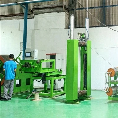 Stahldrahtwickelmaschine